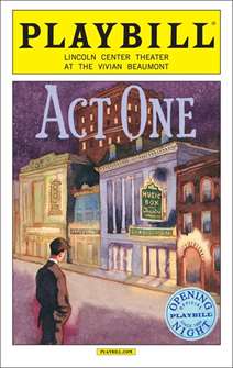 Act One Limited Edition Official Opening Night Playbill 